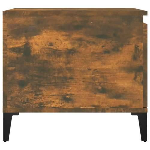 Stolić za kavu boja hrasta 100x50x45 cm konstruirano drvo - Dimljeni hrast 1 Cijena