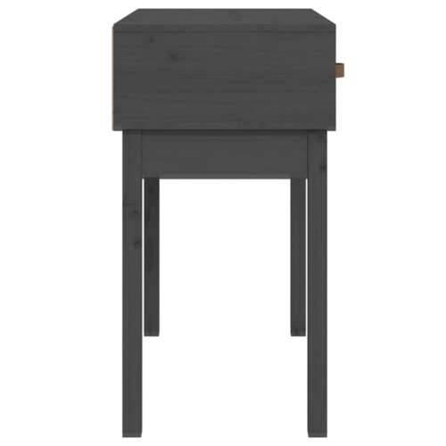 Konzolni stol sivi 76,5 x 40 x 75 cm od masivne borovine - Siva 1 76.5 cm Cijena