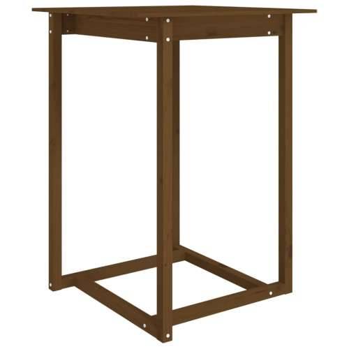 Barski stol smeđa boja meda 80x80x110 cm od masivne borovine - boja meda 80 x 80 x 110 cm 1 Cijena