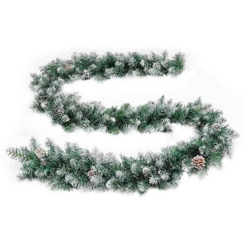 Božićna girlanda s LED svjetlima zelena 2,7 m PVC - 2.7 m 1 Cijena