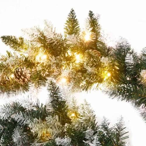 Božićna girlanda s LED svjetlima zelena 2,7 m PVC - 2.7 m 1 Cijena