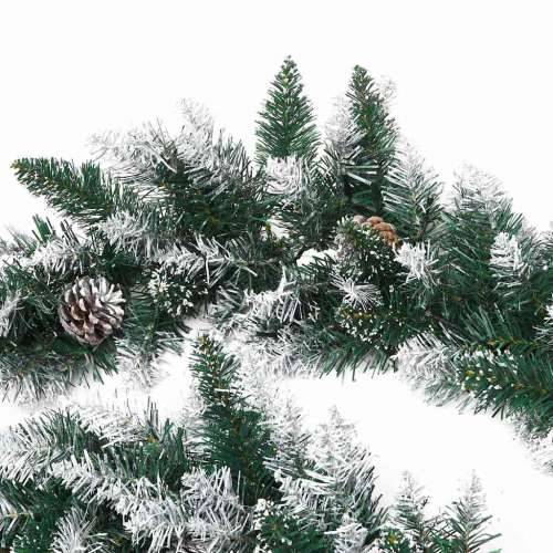 Božićna girlanda s LED svjetlima zelena 2,7 m PVC - 2.7 m 1 Cijena