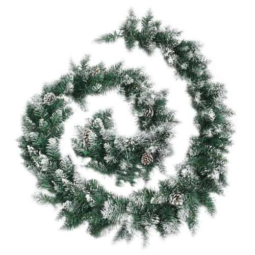 Božićna girlanda s LED svjetlima zelena 5,2 m PVC - 5.2 m 1 Cijena
