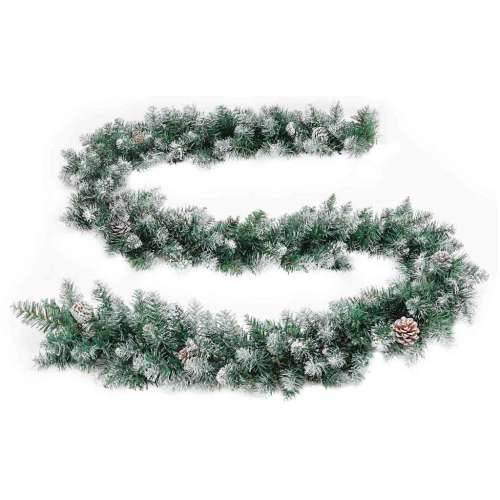 Božićna girlanda s LED svjetlima zelena 5,2 m PVC - 5.2 m 1 Cijena