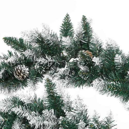 Božićna girlanda s LED svjetlima zelena 5,2 m PVC - 5.2 m 1 Cijena