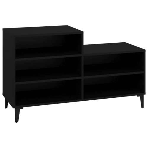 Ormarić za cipele crni 102 x 36 x 60 cm od konstruiranog drva - Crna 1 Cijena