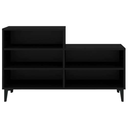 Ormarić za cipele crni 102 x 36 x 60 cm od konstruiranog drva - Crna 1 Cijena