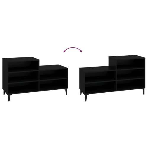 Ormarić za cipele crni 102 x 36 x 60 cm od konstruiranog drva - Crna 1 Cijena