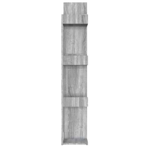 Ormarić za knjige boja hrasta 86x25,5x140 cm konstruirano drvo - Sivi hrast sonoma 1 86 cm Cijena