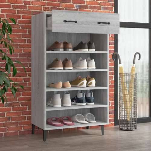 Ormarić za cipele boja hrasta 60x35x105 cm konstruirano drvo - Sivi hrast sonoma 1 Cijena