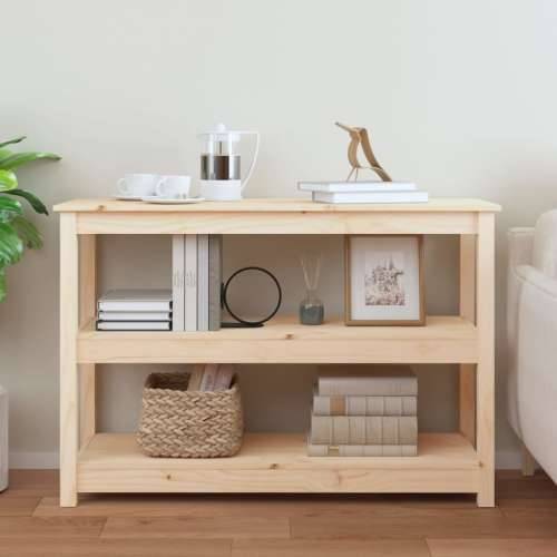Konzolni stol 110 x 40 x 74 cm od masivne borovine - Prirodna 1 110 cm Cijena