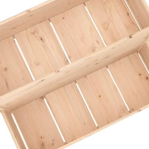 Sadilica 110x84x75 cm od masivne borovine - Prirodna 110 x 84 x 75 cm 1 Cijena