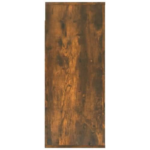 Zidni ormarić dimljenog hrasta 80x33x80 cm konstruirano drvo - Dimljeni hrast 1 Cijena