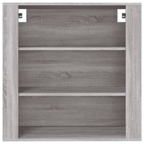 Zidni ormarić hrast sonome 80x33x80 cm konstruirano drvo - Sivi hrast sonoma 1 Cijena