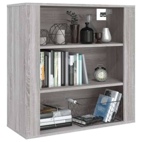 Zidni ormarić hrast sonome 80x33x80 cm konstruirano drvo - Sivi hrast sonoma 1 Cijena