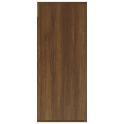 Zidni ormarić boja smeđeg hrasta 80x33x80 cm konstruirano drvo - Smeđi hrast 1 Cijena