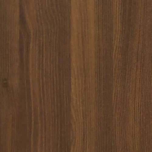 Zidni ormarić boja smeđeg hrasta 80x33x80 cm konstruirano drvo - Smeđi hrast 1 Cijena