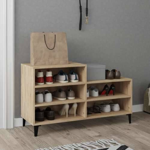 Ormarić za cipele boja hrasta 102x36x60 cm konstruirano drvo - sonoma hrast 1 Cijena