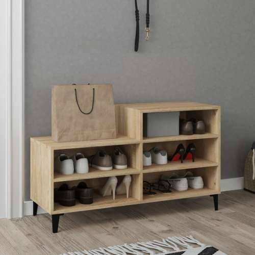 Ormarić za cipele boja hrasta 102x36x60 cm konstruirano drvo - sonoma hrast 1 Cijena