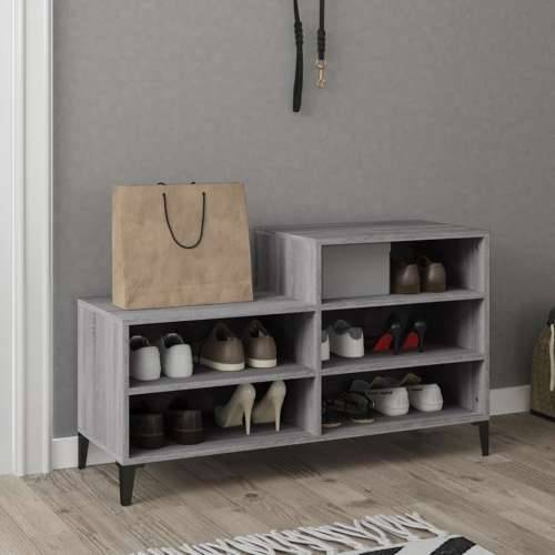 Ormarić za cipele boja hrasta 102x36x60 cm konstruirano drvo - Sivi hrast sonoma 1 Cijena