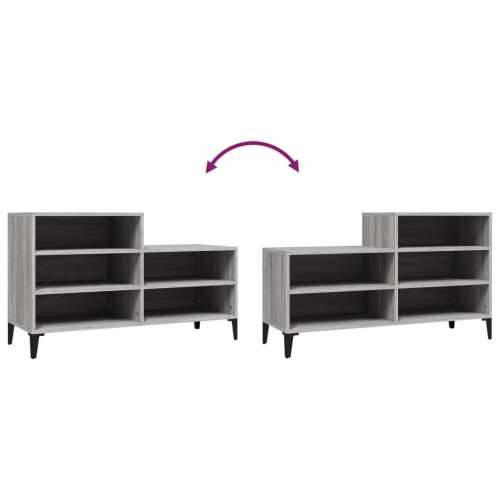 Ormarić za cipele boja hrasta 102x36x60 cm konstruirano drvo - Sivi hrast sonoma 1 Cijena