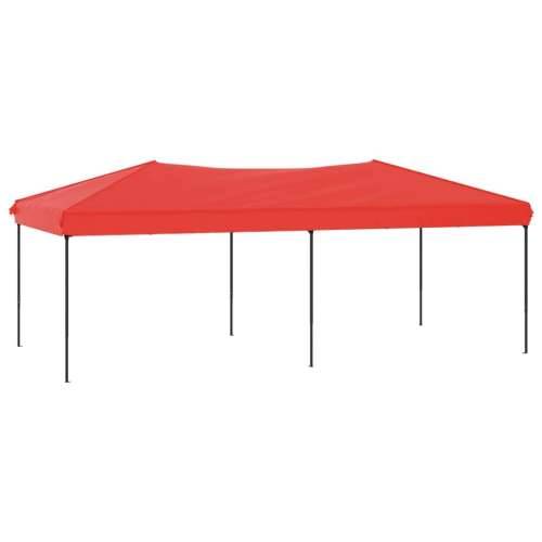 Sklopivi šator za zabave 3 x 6 m Crvena Cijena