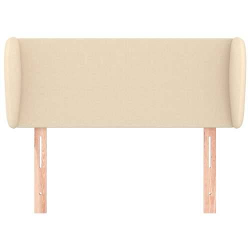 Uzglavlje s ušima krem 83x23x78/88 cm od tkanine - Krema 83 x 23 x 78/88 cm 1 Cijena