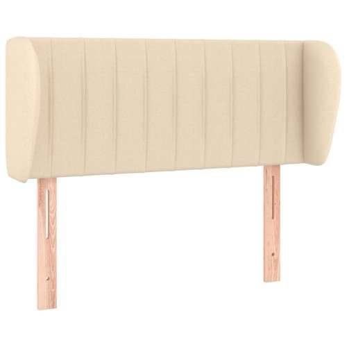 Uzglavlje s ušima krem 93x23x78/88 cm od tkanine - Krema 93 x 23 x 78/88 cm 1 Cijena