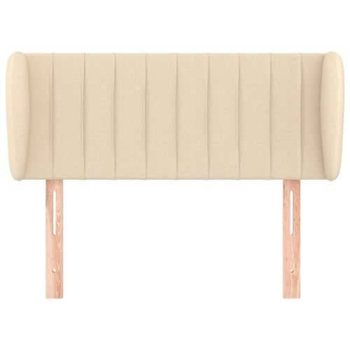 Uzglavlje s ušima krem 93x23x78/88 cm od tkanine - Krema 93 x 23 x 78/88 cm 1 Cijena