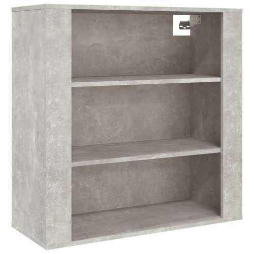 Zidni ormarić siva boja betona 80x33x80 cm konstruirano drvo - Beton siva 1 Cijena