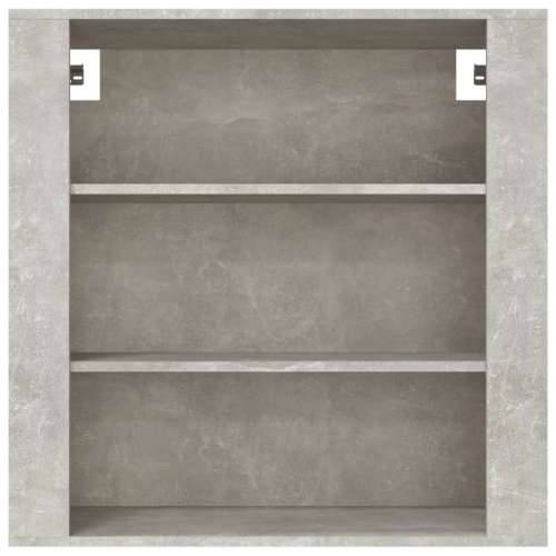 Zidni ormarić siva boja betona 80x33x80 cm konstruirano drvo - Beton siva 1 Cijena