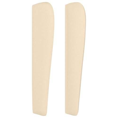 Uzglavlje s ušima krem 83 x 23 x 118/128 cm od tkanine - Krema 83 x 23 x 118/128 cm 1 Cijena
