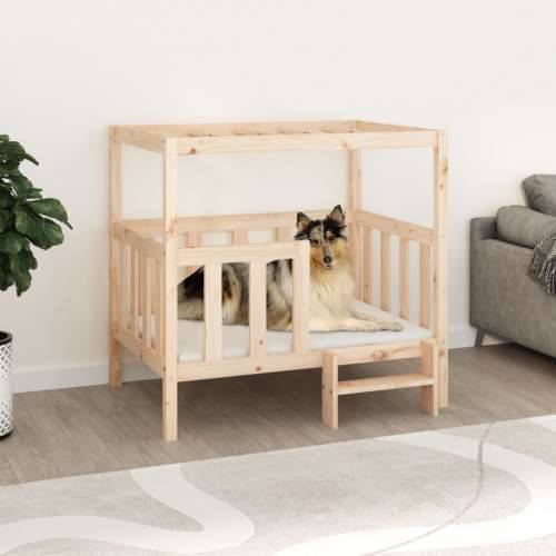 Krevet za pse 105,5x83,5x100 cm od masivne borovine Cijena
