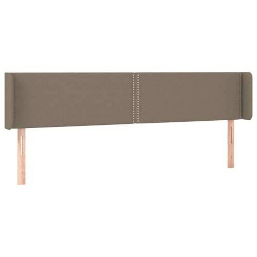 Uzglavlje s ušima smeđesivo 203x16x78/88 cm od tkanine - Sivo-smeđa 203 x 16 x 78/88 cm 1 Cijena