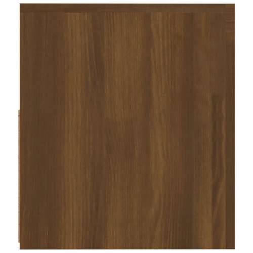 Noćni ormarići 2 kom s LED svjetlima boja hrasta 60x35x40 cm - Smeđi hrast 2 Cijena