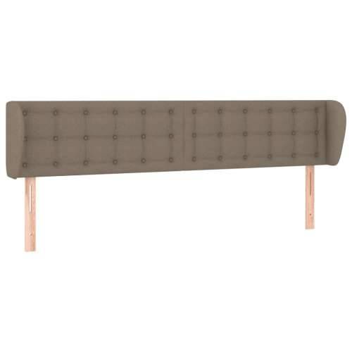 Uzglavlje s ušima smeđesivo 203x23x78/88 cm od tkanine - Sivo-smeđa 203 x 23 x 78/88 cm 1 Cijena