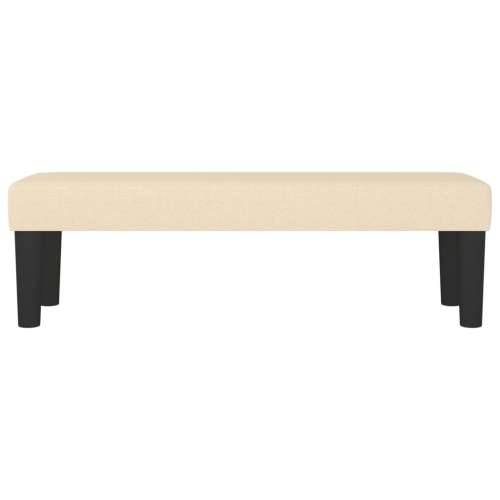 Klupa krem 100x30x30 cm od tkanine - Krema 100 x 30 x 30 cm Cijena