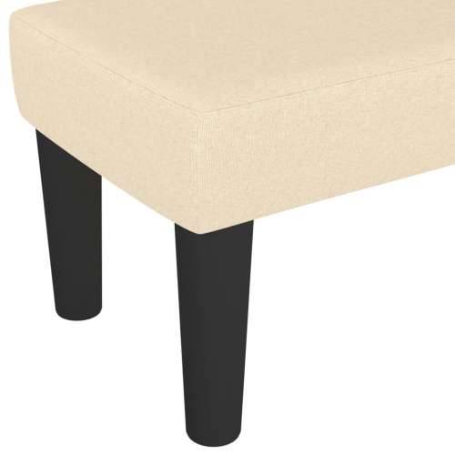 Klupa krem 100x30x30 cm od tkanine - Krema 100 x 30 x 30 cm Cijena