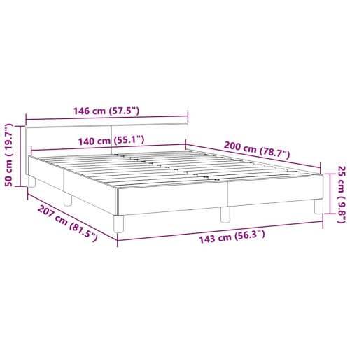 Okvir za krevet bez madraca tamnozeleni 140x200 cm baršunasti - Zelena 140 x 200 cm Cijena