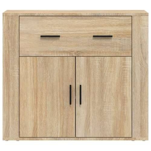Komoda boja hrasta sonome 80 x 33 x 70 cm od konstruiranog drva - sonoma hrast 1 Cijena