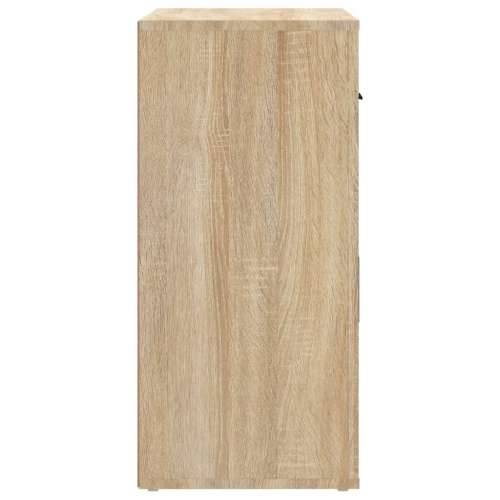 Komoda boja hrasta sonome 80 x 33 x 70 cm od konstruiranog drva - sonoma hrast 1 Cijena