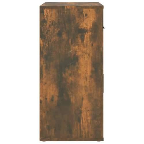 Komoda boja dimljenog hrasta 80x33x70 cm od konstruiranog drva - Dimljeni hrast 1 Cijena