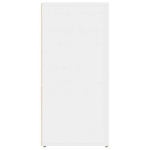 Komoda bijela 40 x 33 x 70 cm od konstruiranog drva - Bijela 1 Cijena