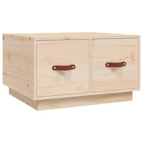 Stolić za kavu 60 x 53 x 35 cm od masivne borovine - Prirodna 1 Cijena