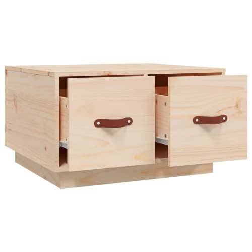 Stolić za kavu 60 x 53 x 35 cm od masivne borovine - Prirodna 1 Cijena