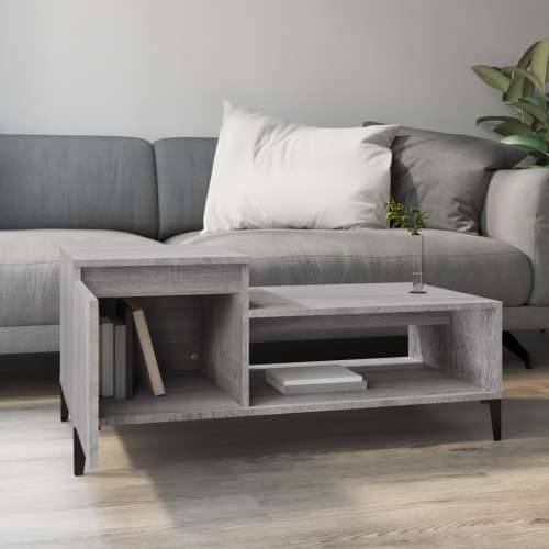 Stolić za kavu boja sivog hrasta 100x50x45 cm konstruirano drvo - Sivi hrast sonoma 1 Cijena