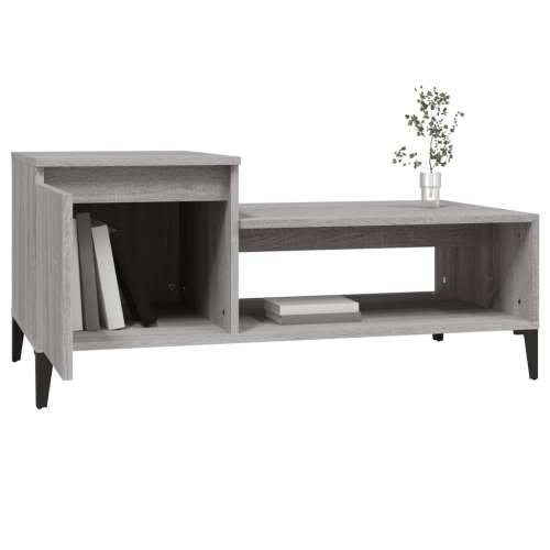 Stolić za kavu boja sivog hrasta 100x50x45 cm konstruirano drvo - Sivi hrast sonoma 1 Cijena