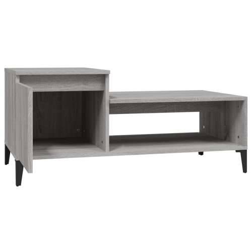 Stolić za kavu boja sivog hrasta 100x50x45 cm konstruirano drvo - Sivi hrast sonoma 1 Cijena