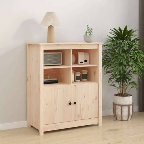 Komoda 83 x 41,5 x 100 cm od masivne borovine - Prirodna 1 Cijena