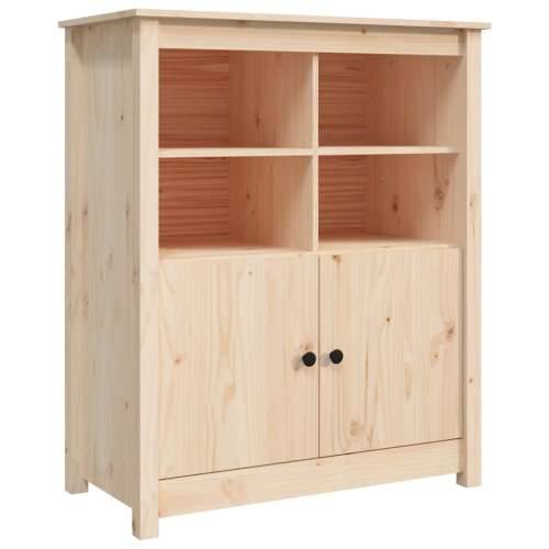 Komoda 83 x 41,5 x 100 cm od masivne borovine - Prirodna 1 Cijena